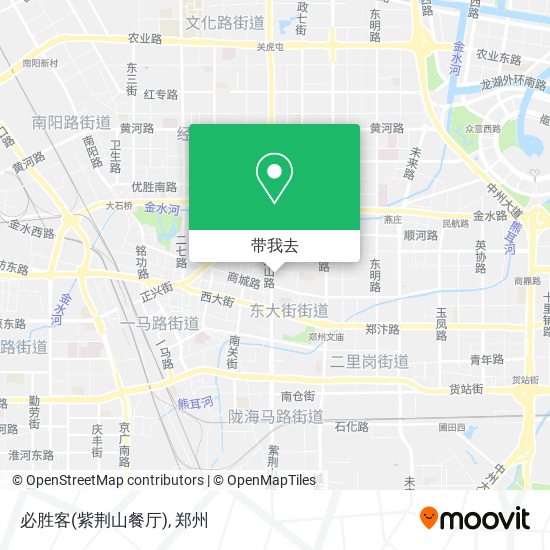 必胜客(紫荆山餐厅)地图