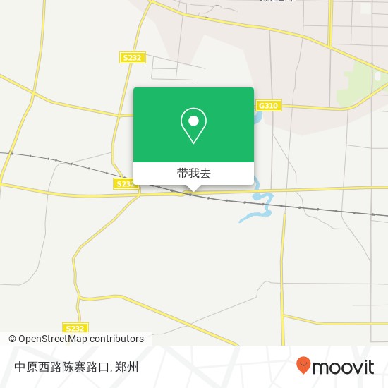 中原西路陈寨路口地图
