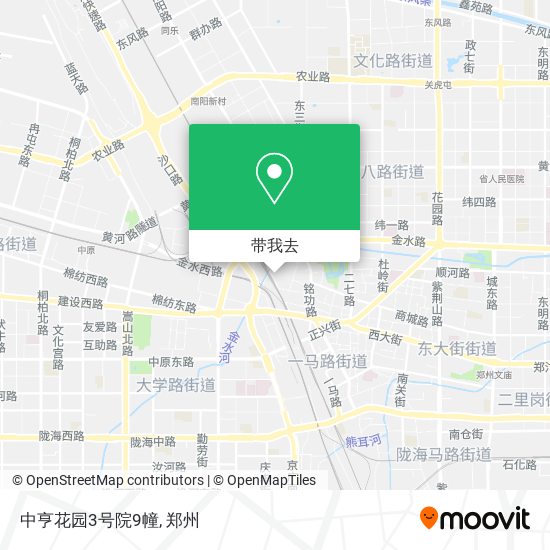 中亨花园3号院9幢地图