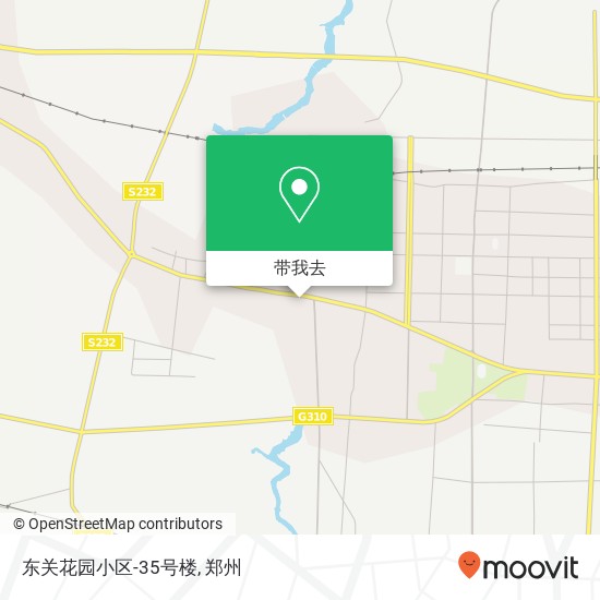 东关花园小区-35号楼地图