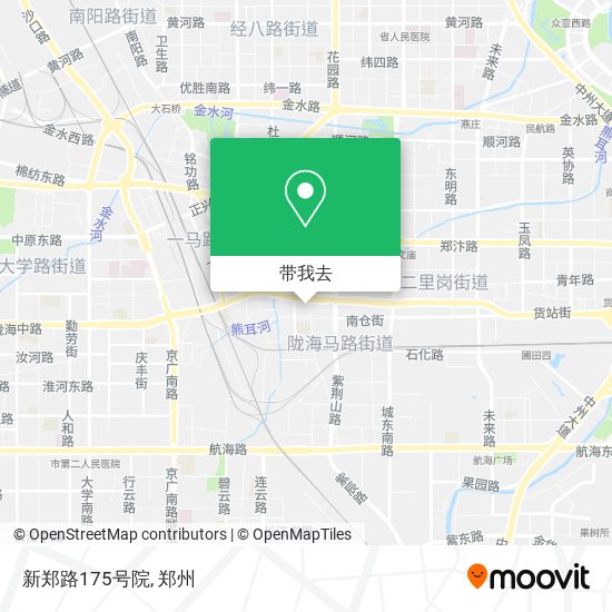 新郑路175号院地图