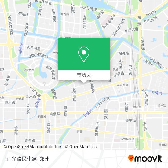 正光路民生路地图