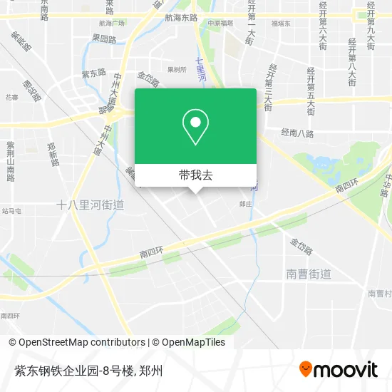 紫东钢铁企业园-8号楼地图