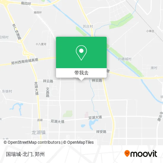 国瑞城-北门地图