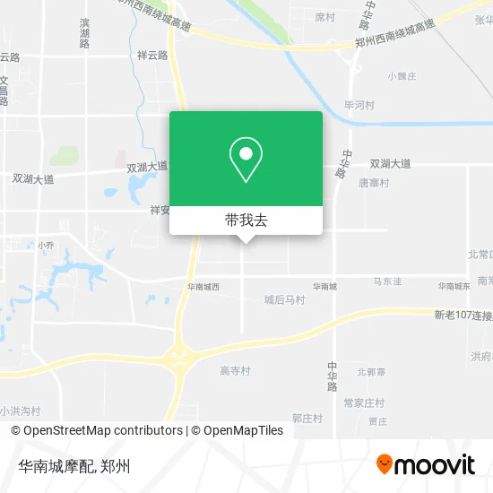 华南城摩配地图