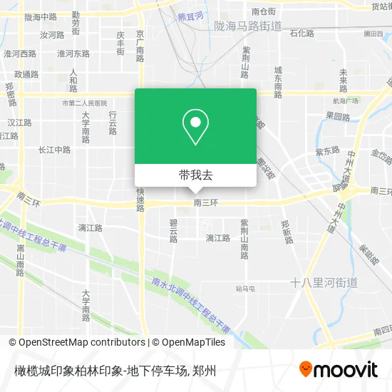 橄榄城印象柏林印象-地下停车场地图