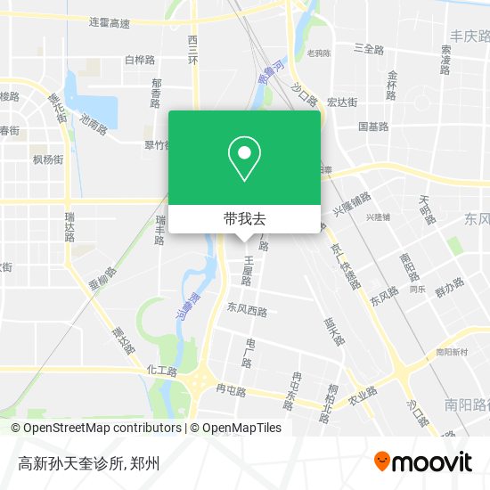 高新孙天奎诊所地图