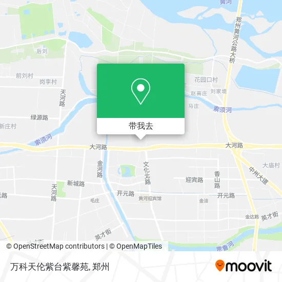 万科天伦紫台紫馨苑地图