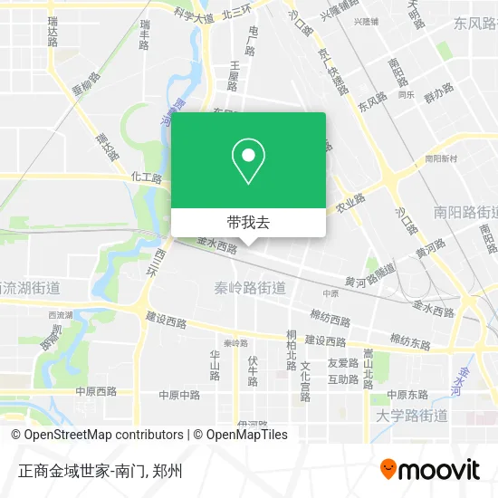 正商金域世家-南门地图