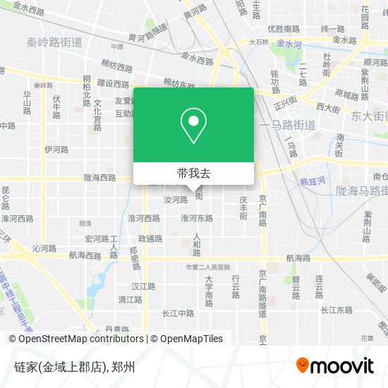 链家(金域上郡店)地图