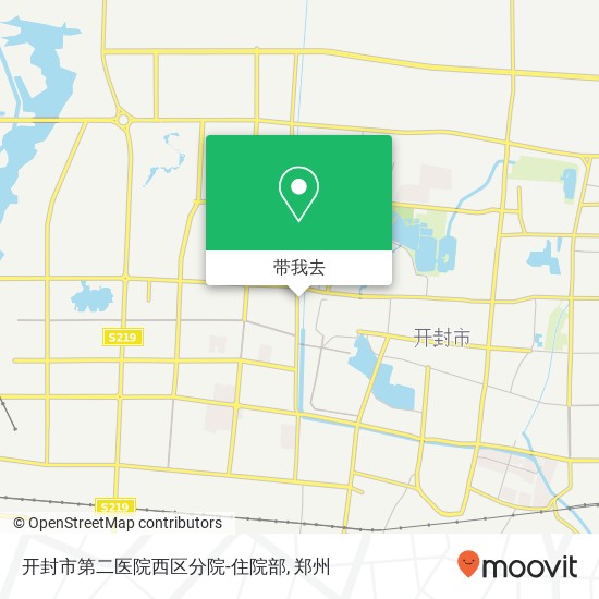 开封市第二医院西区分院-住院部地图