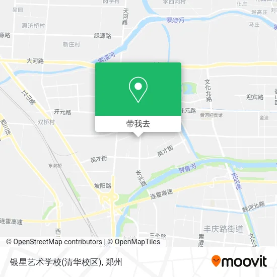 银星艺术学校(清华校区)地图