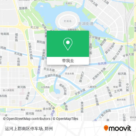运河上郡南区停车场地图