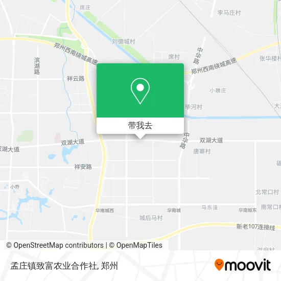 孟庄镇致富农业合作社地图