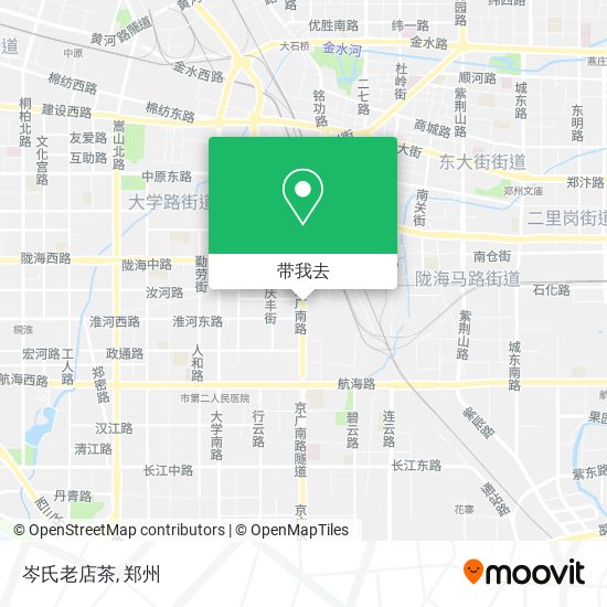 岑氏老店茶地图