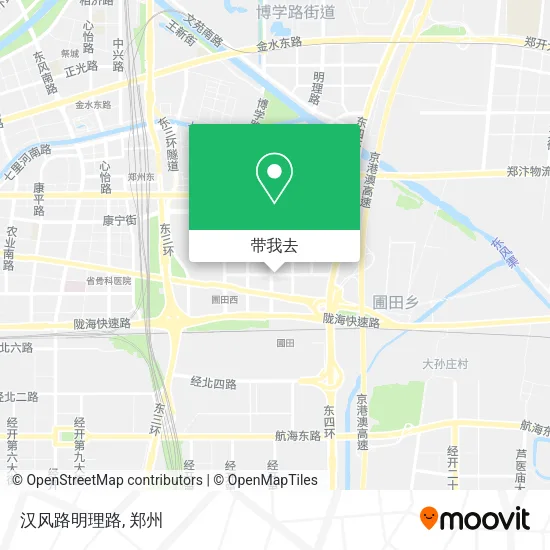 汉风路明理路地图
