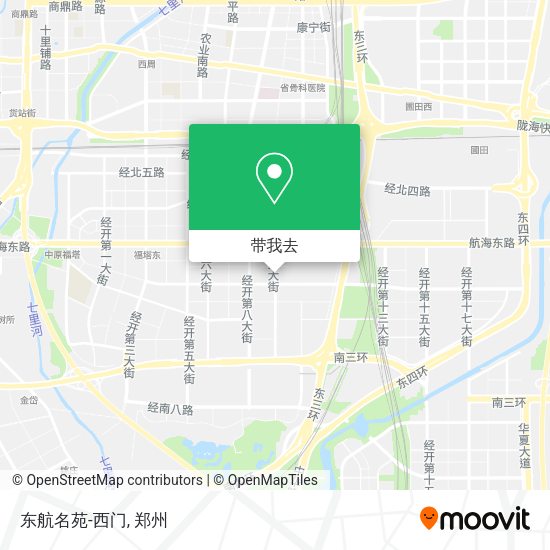 东航名苑-西门地图