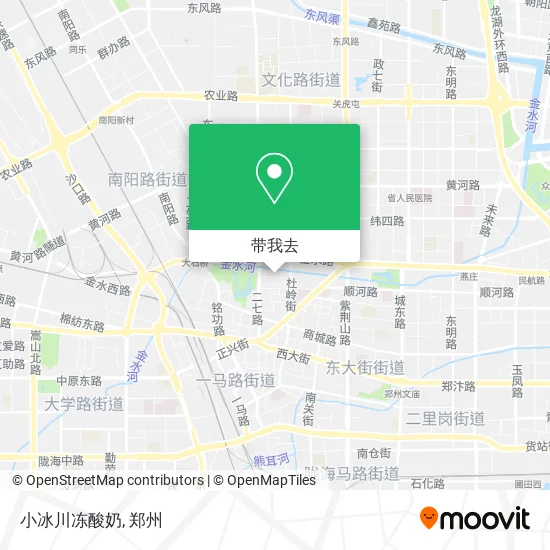 小冰川冻酸奶地图