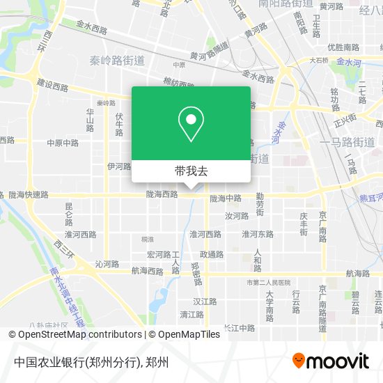 中国农业银行(郑州分行)地图