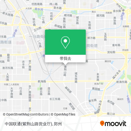 中国联通(紫荆山路营业厅)地图