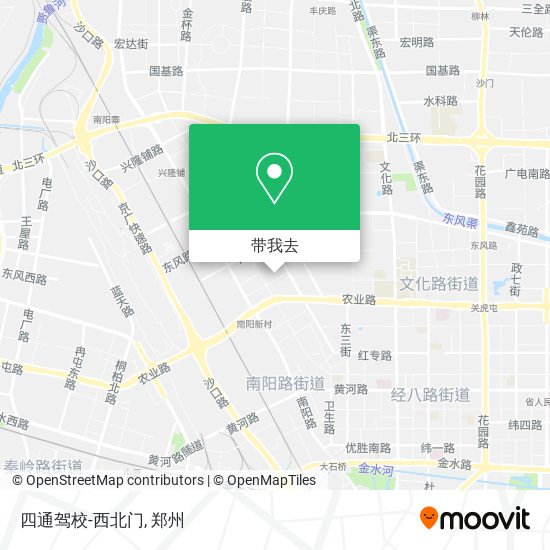四通驾校-西北门地图