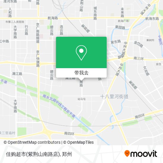 佳购超市(紫荆山南路店)地图