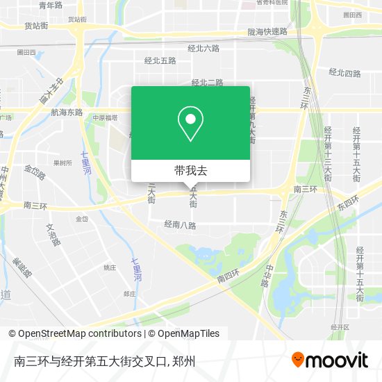 南三环与经开第五大街交叉口地图