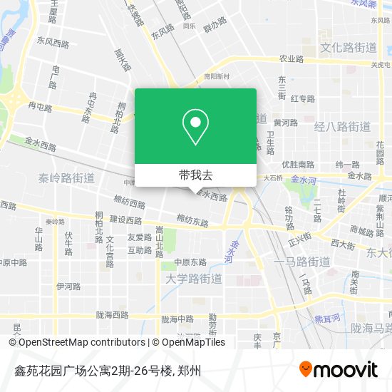 鑫苑花园广场公寓2期-26号楼地图