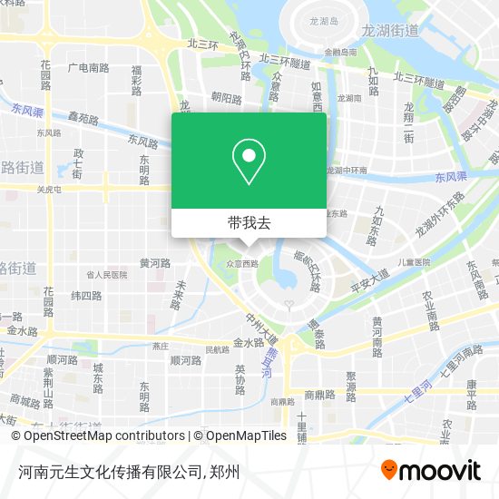 河南元生文化传播有限公司地图