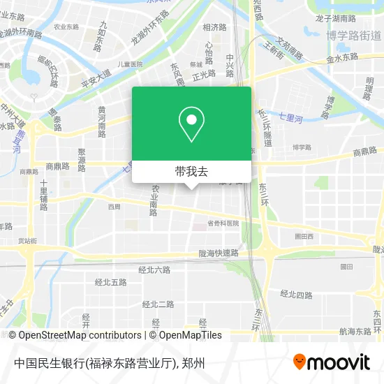 中国民生银行(福禄东路营业厅)地图