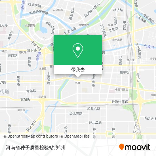 河南省种子质量检验站地图