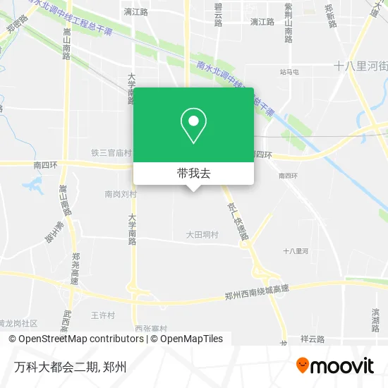 万科大都会二期地图