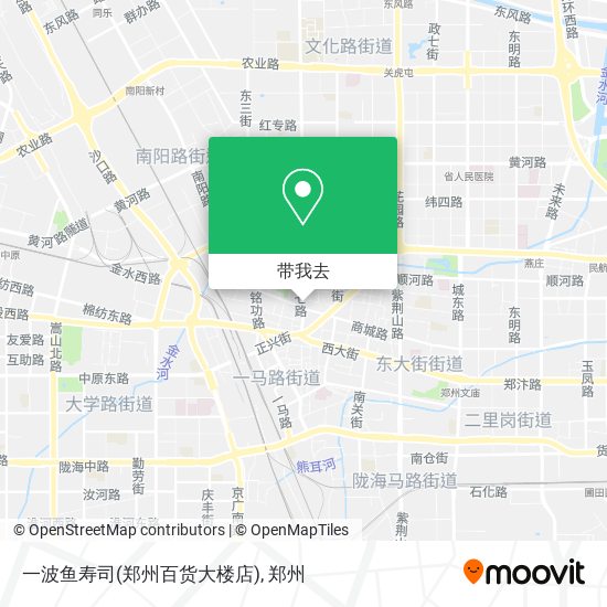 一波鱼寿司(郑州百货大楼店)地图