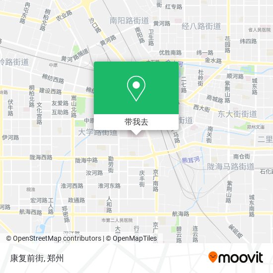 康复前街地图