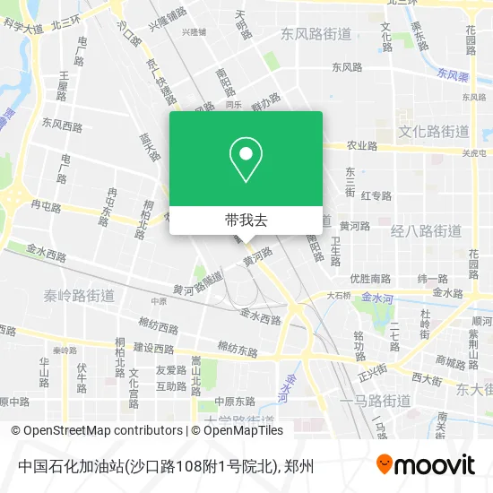 中国石化加油站(沙口路108附1号院北)地图