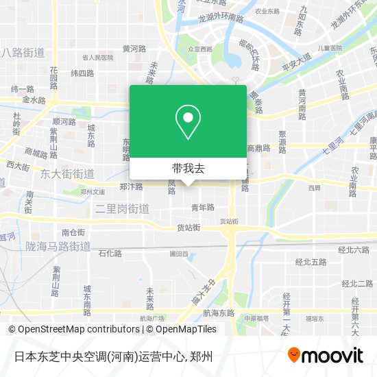 日本东芝中央空调(河南)运营中心地图