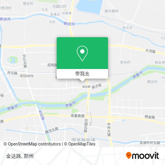 金达路地图