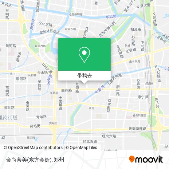 金尚蒂美(东方金街)地图
