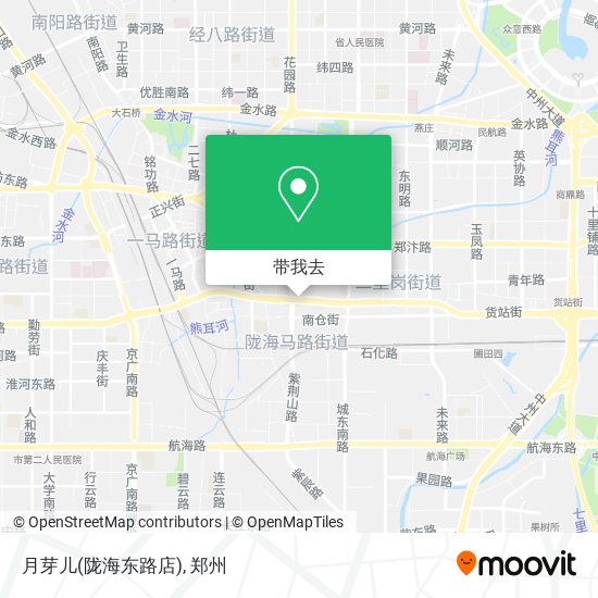 月芽儿(陇海东路店)地图