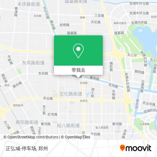 正弘城-停车场地图