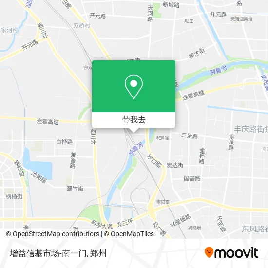 增益信基市场-南一门地图