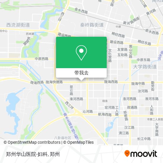 郑州华山医院-妇科地图