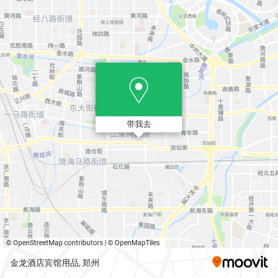 金龙酒店宾馆用品地图