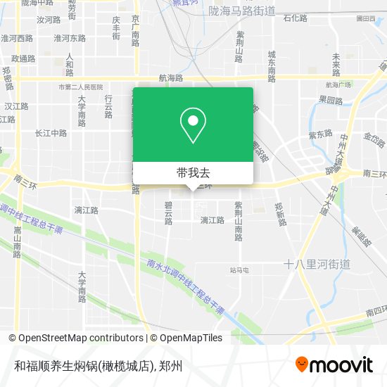 和福顺养生焖锅(橄榄城店)地图