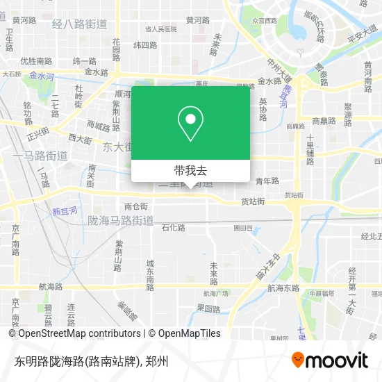 东明路陇海路(路南站牌)地图