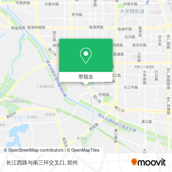 长江西路与南三环交叉口地图