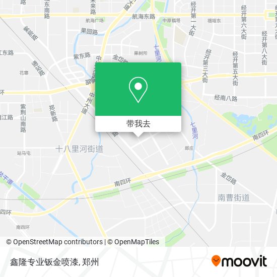 鑫隆专业钣金喷漆地图