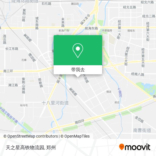 天之星高铁物流园地图