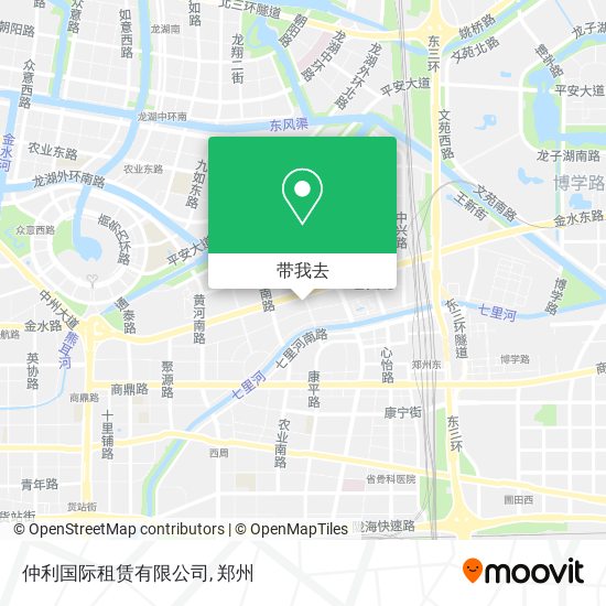 仲利国际租赁有限公司地图