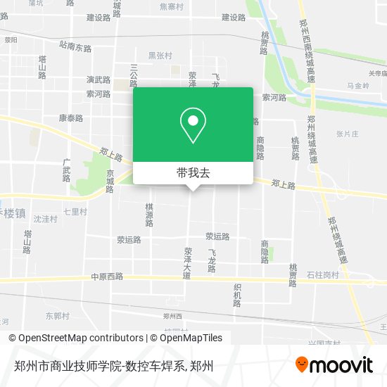 郑州市商业技师学院-数控车焊系地图